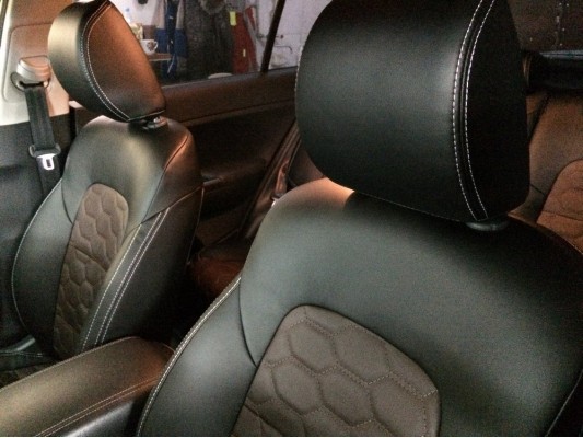 Каркасные авточехлы на KIA Sportage 4 Каркасные авточехлы на KIA Sportage 4