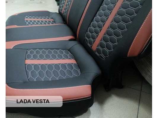 Каркасные авточехлы на Lada Vesta