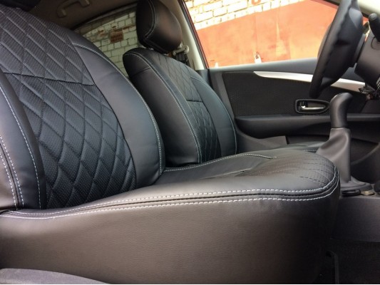 Каркасные авточехлы на Nissan Almera G15