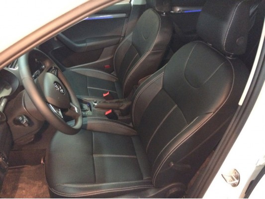 Каркасные авточехлы на Skoda Octavia A7 FL Каркасные авточехлы на Skoda Octavia A7 FL